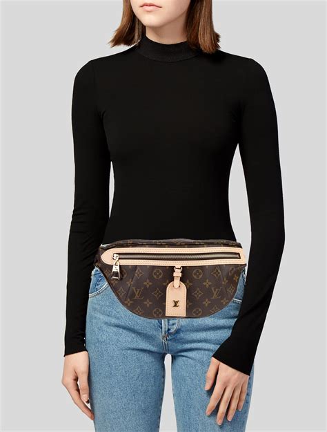 monogram high waist bumbag.